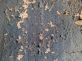 blue painted background texture of old chipped plaster on the concrete wall Royalty Free Stock Photo