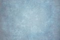 Blue painted canvas or muslin backdrop Royalty Free Stock Photo