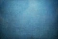 Blue painted canvas or muslin fabric cloth studio backdrop or ba