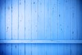 Blue Painted Wood Rustic Background Royalty Free Stock Photo