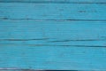 Blue painted wooden plank wall. Rustic background, banner Royalty Free Stock Photo