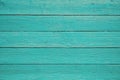 Blue painted wooden planks background texture.