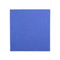 Blue paper napkin isolated Royalty Free Stock Photo