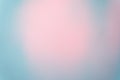 Blue Pastel Background Paper or Concrete Texture Pattern Soft Focus Photo With Pink Pastel In The Middle, Abstract Art Background