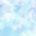 Blue pastel dream magic sky background