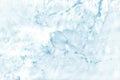 Blue pastel marble texture background in natural patterns with high resolution detailed structure bright and luxurious. Royalty Free Stock Photo