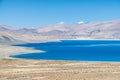 The blue Peiku lake in Kashgar city