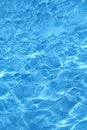 Blue pellucid water