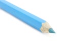 Blue pencil close-up