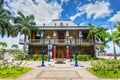 Blue Penny museum building in Port Louis, Mauritius Royalty Free Stock Photo