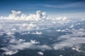 Blue perfect sky mountain of clouds