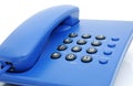 Blue phone Royalty Free Stock Photo