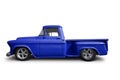 Blue pick up truck Royalty Free Stock Photo