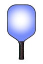 Blue Pickleball Paddle Royalty Free Stock Photo