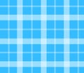 Blue picnic tablecloth vector flat isolated