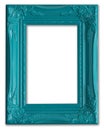 Blue picture frame Royalty Free Stock Photo
