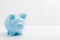 Blue Piggybank Royalty Free Stock Photo