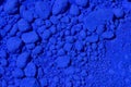 Blue pigment Royalty Free Stock Photo