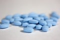 Blue Pills Royalty Free Stock Photo