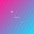 Blue and pink geometric background