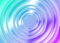 Blue and pink glossy circles abstract tech background Royalty Free Stock Photo