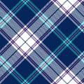 Blue Pink Green Check Pattern. Seamless Colorful Bright Tartan Plaid Graphic Vector In Tropical Colors For Flannel Shirt, Blanket.