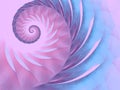 Blue Pink Purple Swirl Patter Royalty Free Stock Photo