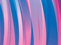 Blue pink round lines abstract background vector