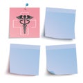 Blue Pink Stickers Doctors Appointment