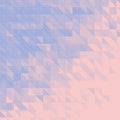 Blue and pink triangular background
