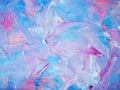 Blue and pink vintage background. Rough blue texture made with stone. Closeup view of abstract deep blue texture Royalty Free Stock Photo