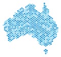 Blue Dot Australia Map