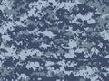 Blue pixels camouflage Royalty Free Stock Photo