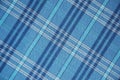 Blue plaid pattern