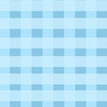 blue plaid pattern seamless wallpaper Royalty Free Stock Photo