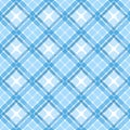 Blue Plaid Squares Seamless Texture