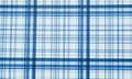 Blue plaid texture. Blue stripes on white background