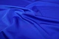 Blue plain fabric texture