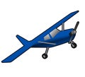 Blue plane