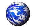 Blue planet. Royalty Free Stock Photo