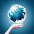 Blue Planet Royalty Free Stock Photo