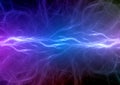 Blue plasma Royalty Free Stock Photo