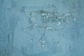 Blue plaster background with dirty drops Royalty Free Stock Photo