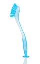 Blue plastic brush