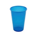 Blue plastic cup isolated on transparent background isolated on transparent background Royalty Free Stock Photo