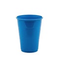 Blue plastic cup isolated on transparent background isolated on transparent background Royalty Free Stock Photo