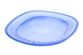 Blue Plastic dish