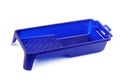 Blue plastic paint pan