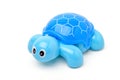 Blue plastic turtle toy