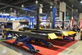 Blue-Point Garage Equipment 3D Wheel Aligner booth at Manila Auto Salon